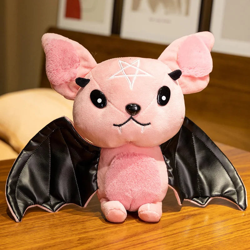 Cute Bat Plush Doll Halloween Decor Soft Toy Party Gift House Ornament