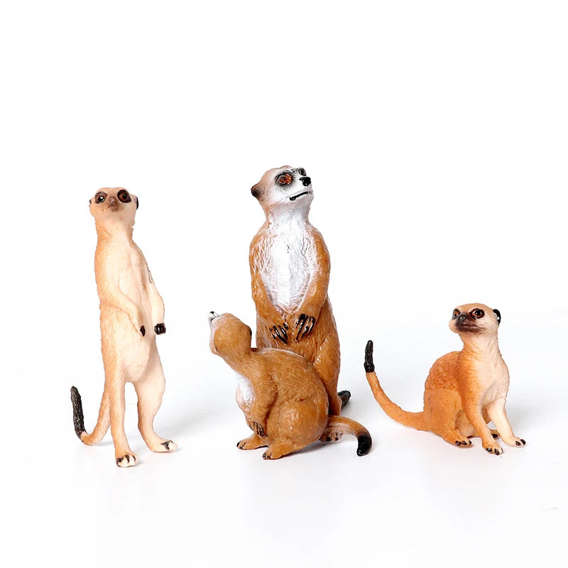 Wild Animal Model Figures Set - Forest Creatures for Kids Collection