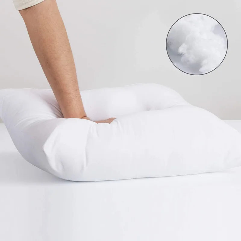 45x45cm Cotton Throw Pillow Insert - Soft Decorative Cushion Core for Sofa Bed Couch
