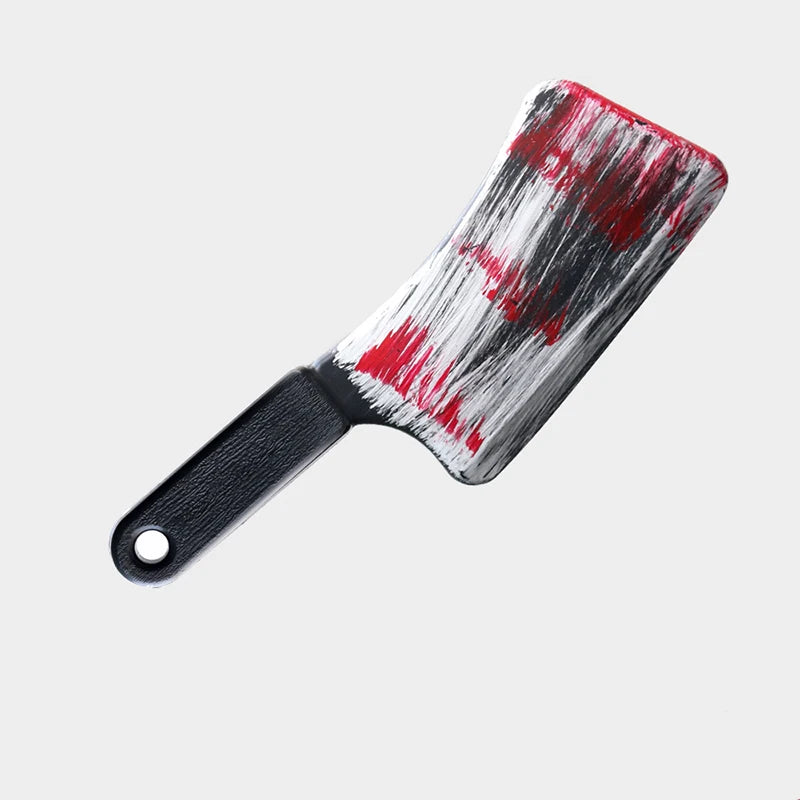 Halloween Fake Knife with Blood Prop - Plastic Scary Costume Accessory