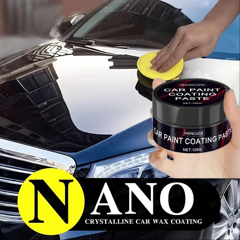 Car Wax Paste - Titanium Ceramic, Scratch Repair & Maintenance Polish