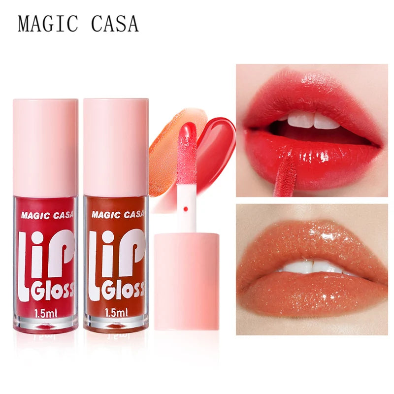 6pcs Lip Hydrating Oil Set - Long-Lasting Moisturizing Lip Gloss & Shimmer