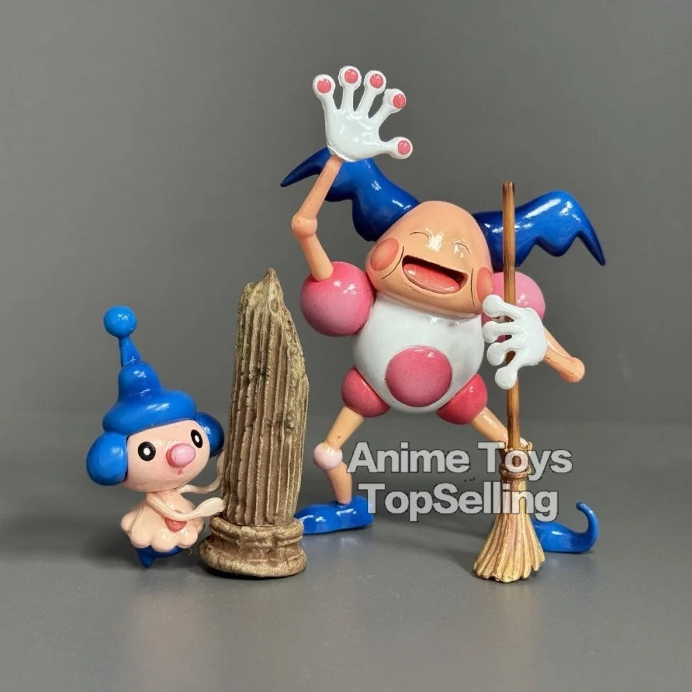 Pokemon Anime Action Figure Mr. Mime PVC Statue Collectible Toy 5-9cm
