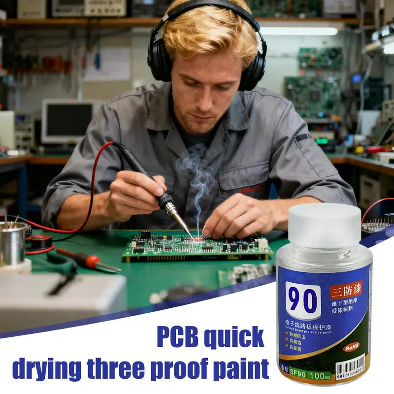Waterproof Conformal Coating for Circuit Boards & Electronics Protection - 100ml