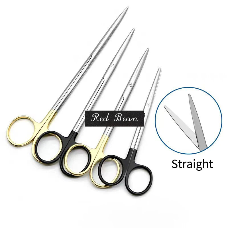 Nasal Surgery Tissue Scissors - Blunt Round Head Peeling & Skin Tool