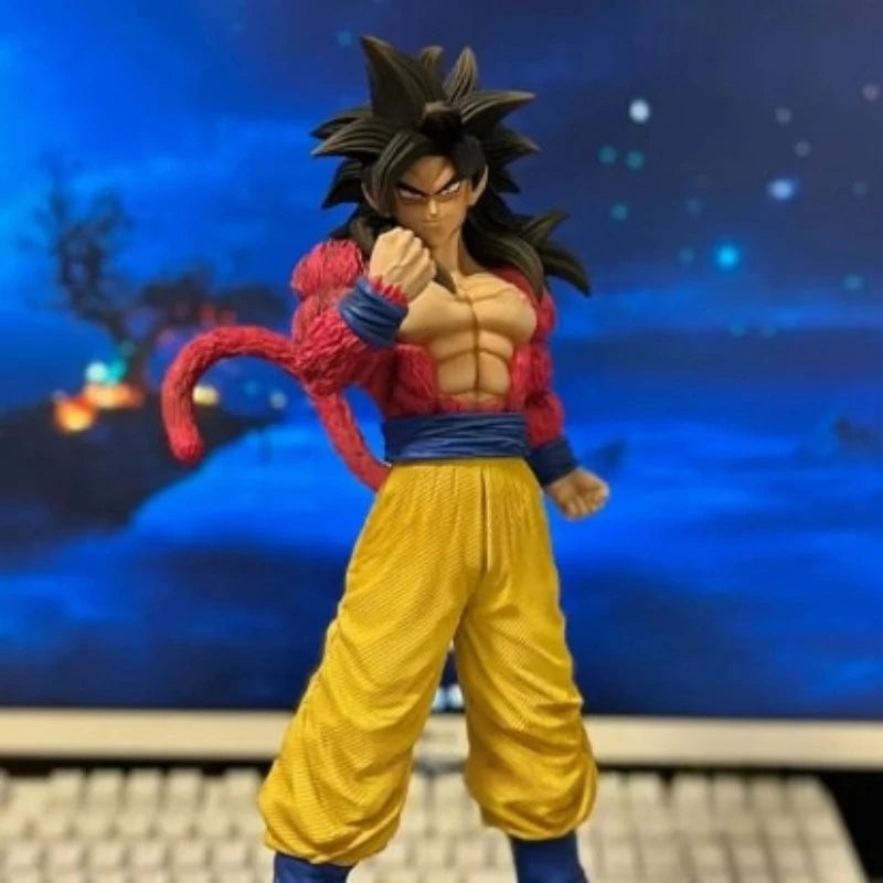 Dragon Ball Z Son Goku SSJ4 PVC Action Figure - Anime Collectible Toy - 30cm