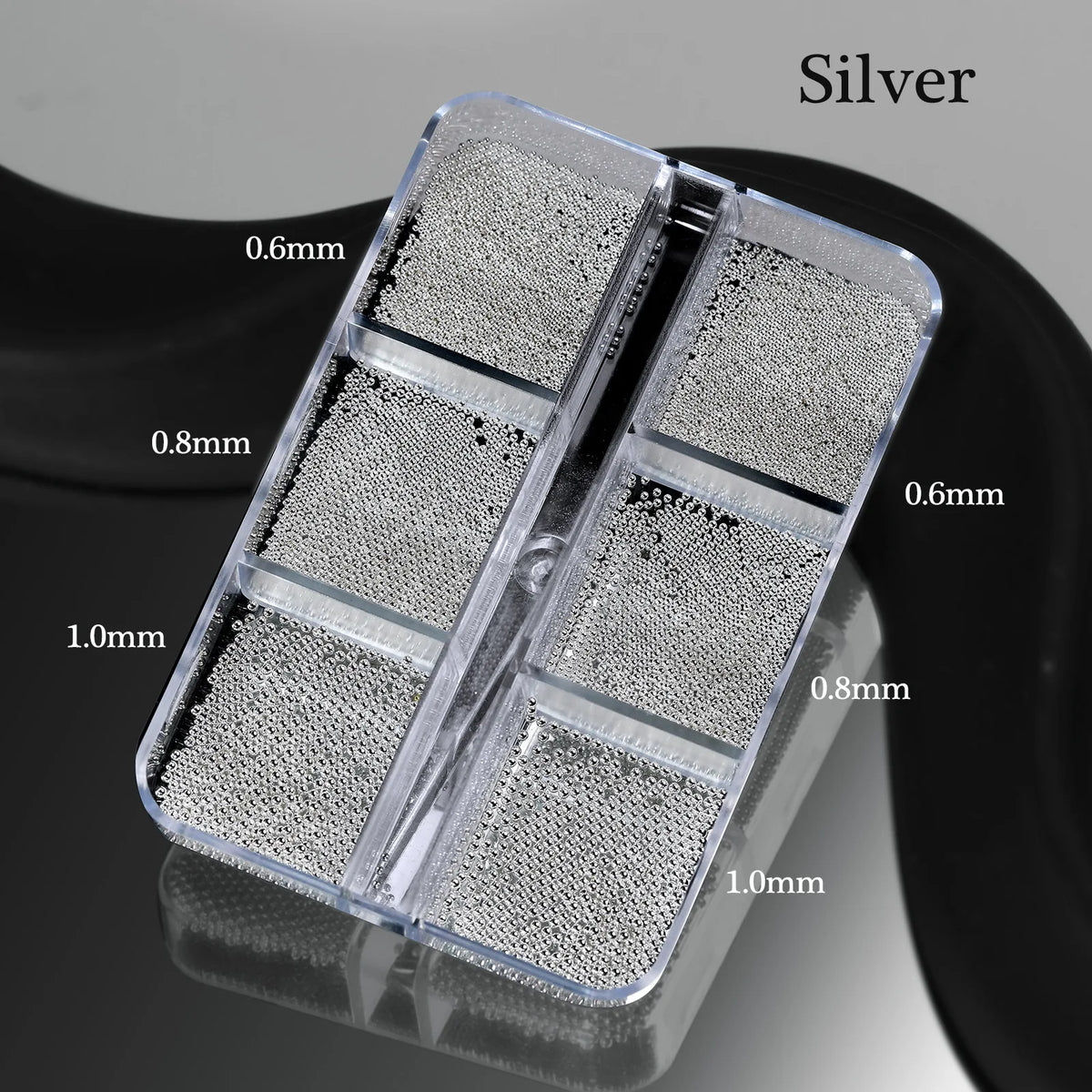 Mini Steel Nail Art Charms Beads - Caviar Nails Jewelry Accessories