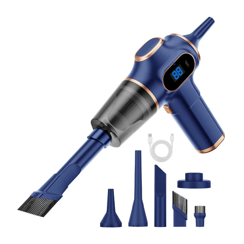 High-Power Wireless Car Vacuum Cleaner Mini Household and Car Carpet Cleaner