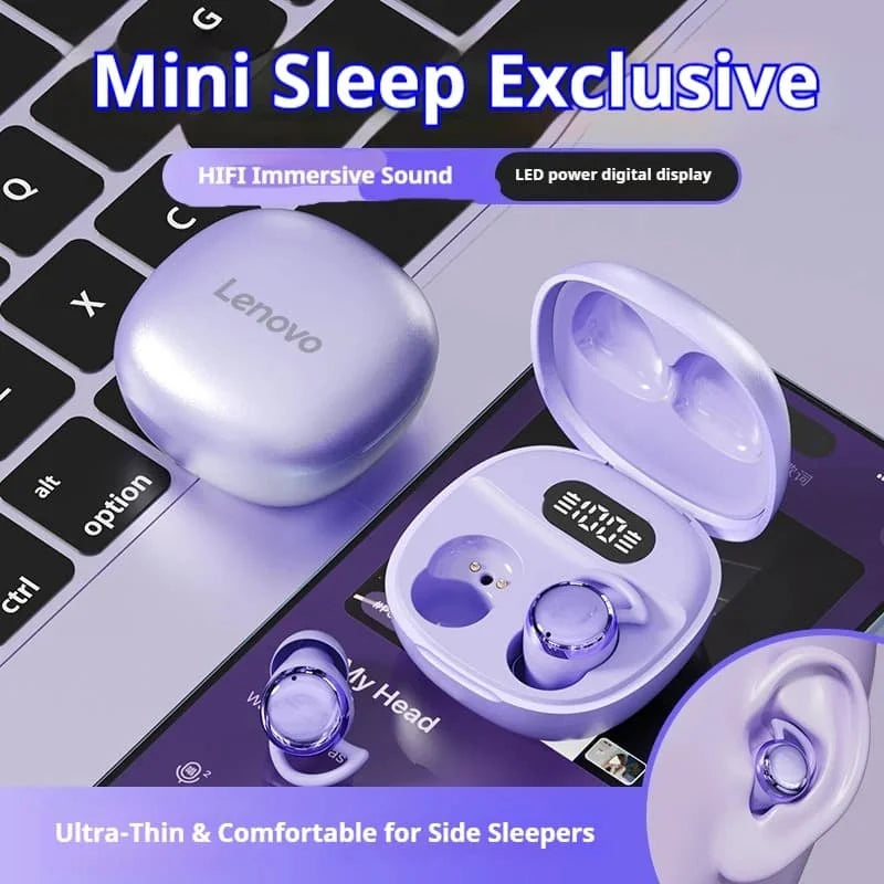 Wireless Earbuds with Touch Control, Long Battery Life, Mic & TWS Ear Clip Design