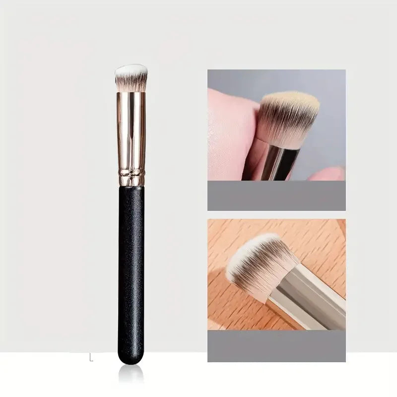 Face Makeup Brush Set - Contour, Blush & Concealer Brushes for Flawless Finish