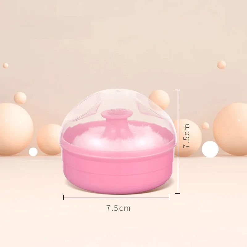 High Quality Face & Body Powder Puff Set with Case - Multiple Colors