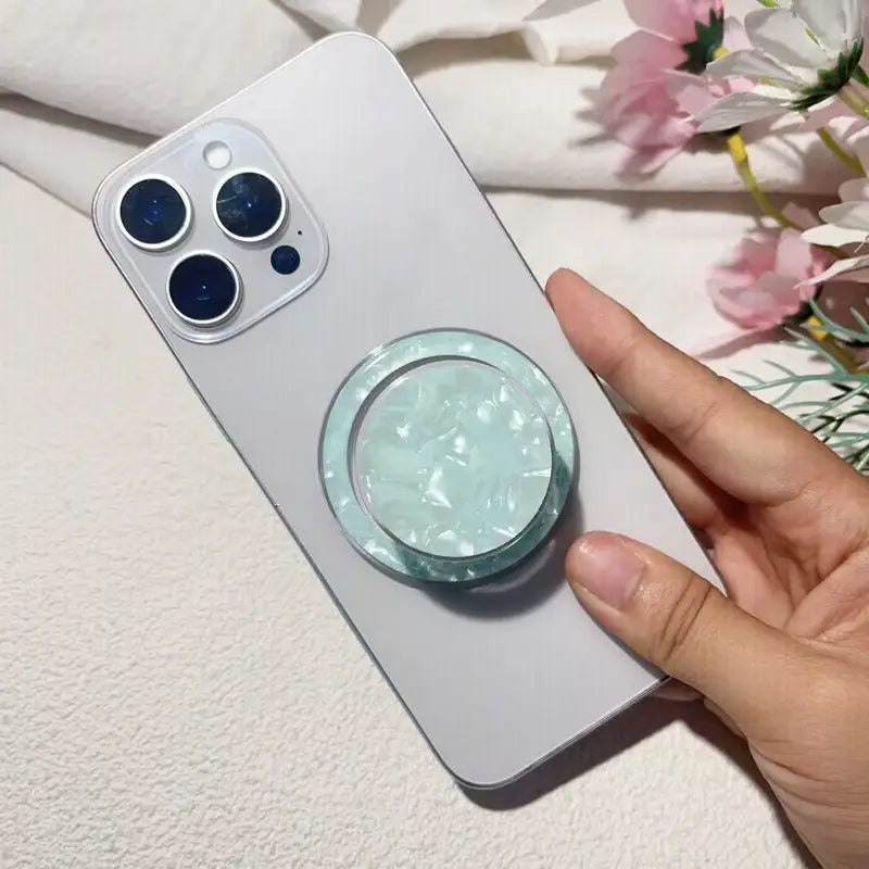 Magnetic Phone Grip Holder for iPhone Samsung Xiaomi - Colorful Folding Socket