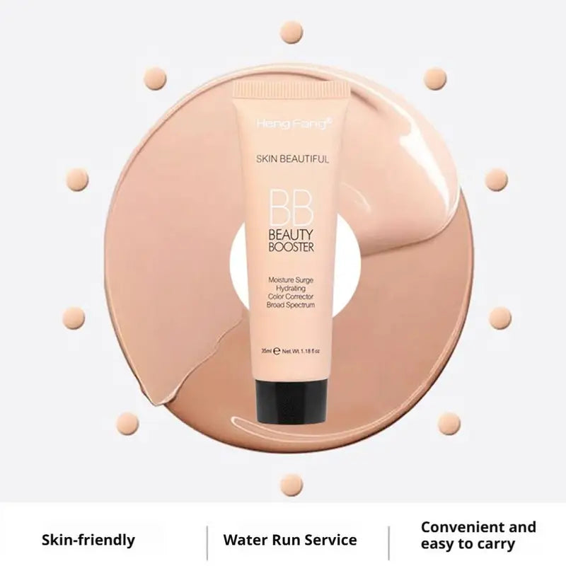 Hydrating BB Cream Foundation & Concealer - Full Coverage, Color Correcting, Moisturizing, Long-Lasting Makeup