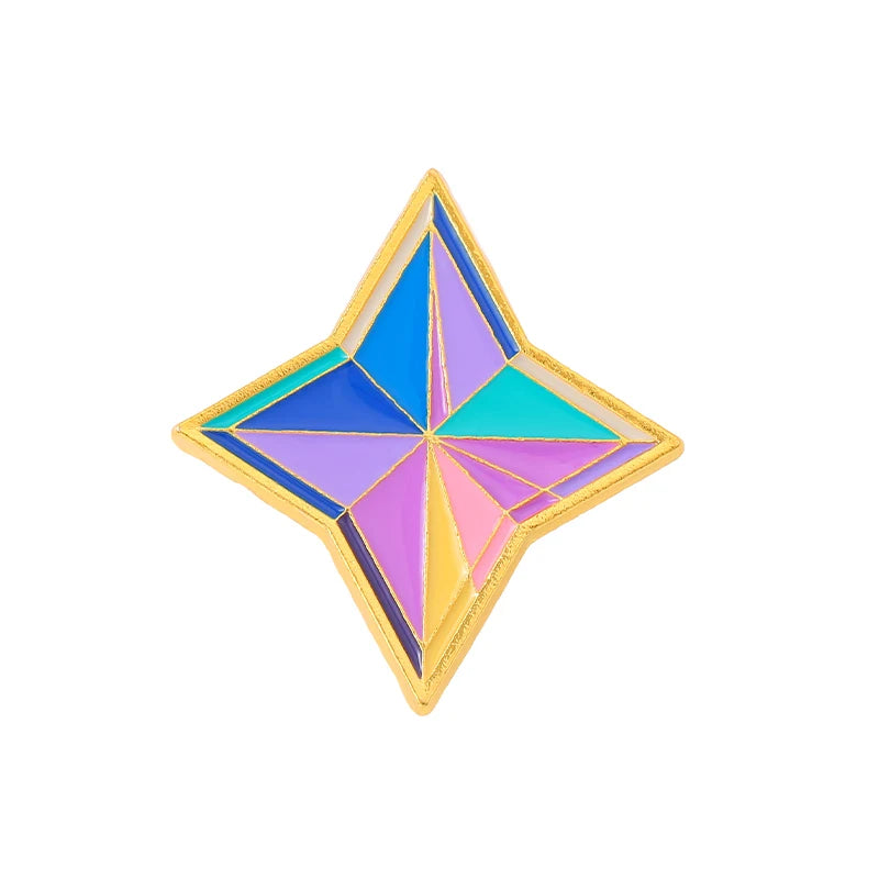 Custom Genshin Impact Prop Brooches Lapel Pins Game Jewelry Gift for Kids & Friends
