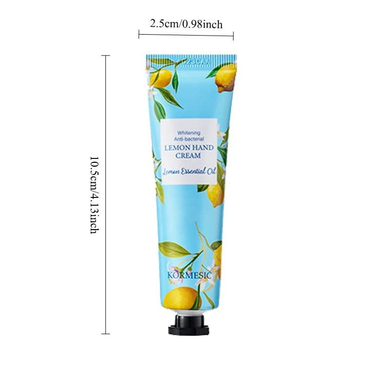 24PCS Hydrating Hand Cream Set with 6 Flavors - Nourishing & Moisturizing for Dry Hands