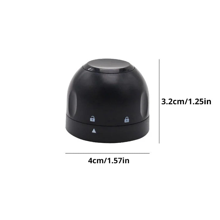 Mini Stainless Steel Wine & Champagne Bottle Stoppers Leak-Proof Preservation Caps