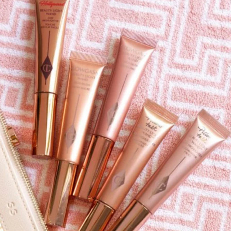 Multicolor Face Blush & Highlighter Stick Set - Natural, Brightening Makeup