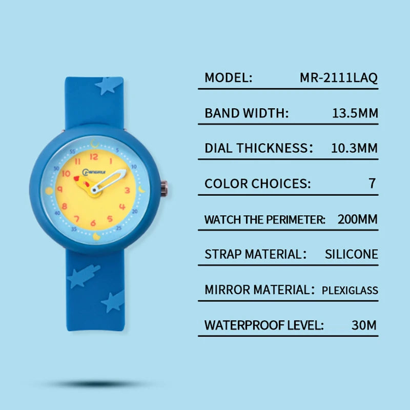 Kids Digital Watch for Boys & Girls - Waterproof Sports Children's Quartz Watch