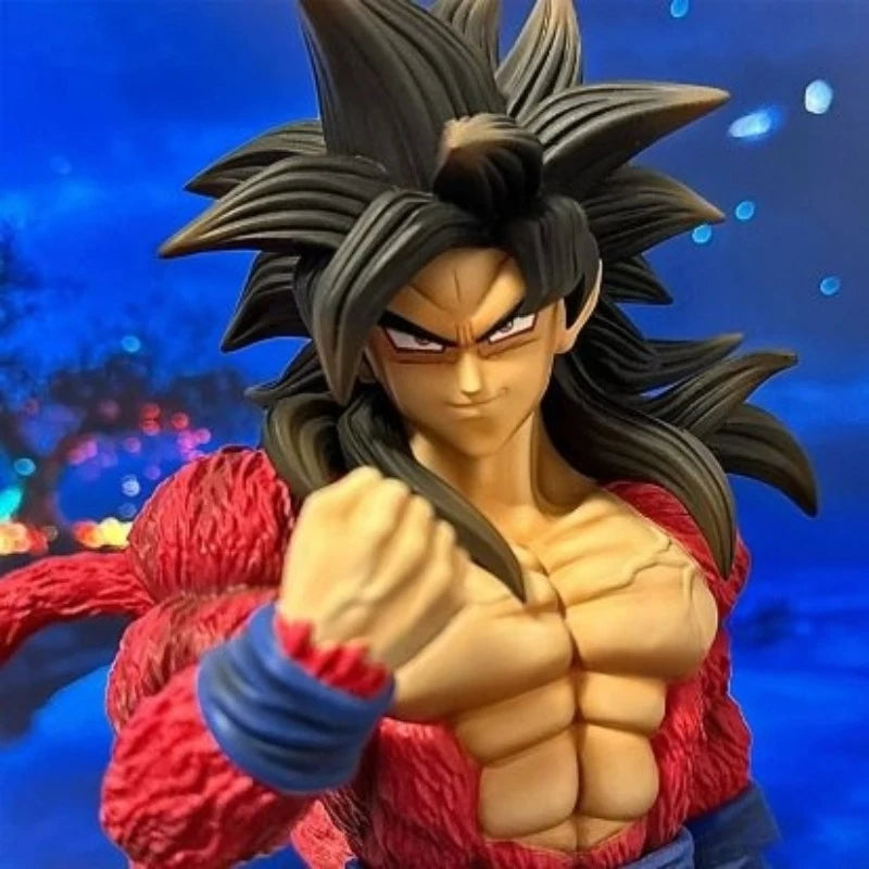 Dragon Ball Z Son Goku SSJ4 PVC Action Figure - Anime Collectible Toy - 30cm