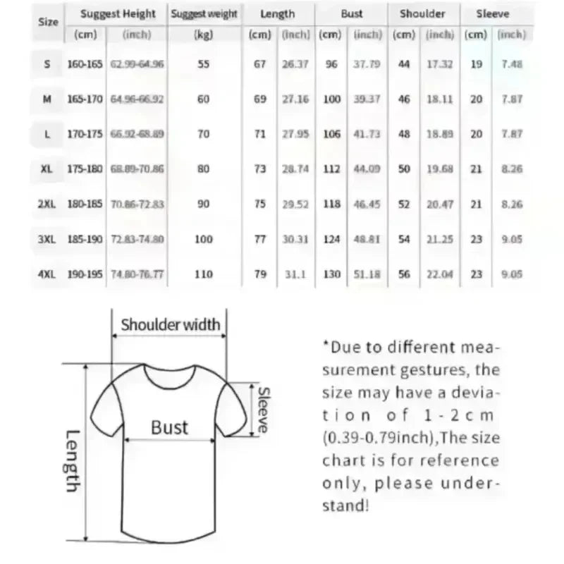 Dragon Ball Animation T-Shirt for Men and Kids - Summer Casual Short Sleeve Top