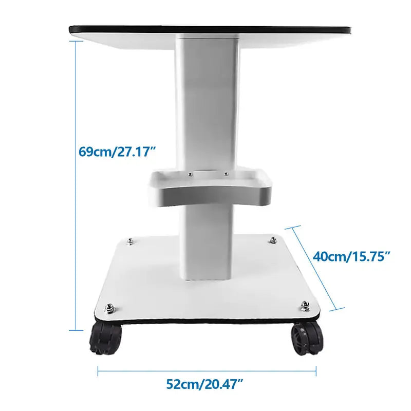 Salon Trolley with Large Table Top - SPA Rolling Cart for Beauty Machines