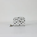 Women’s Short European and American Fashion Buckle Wallet with Zipper Coin Pocket