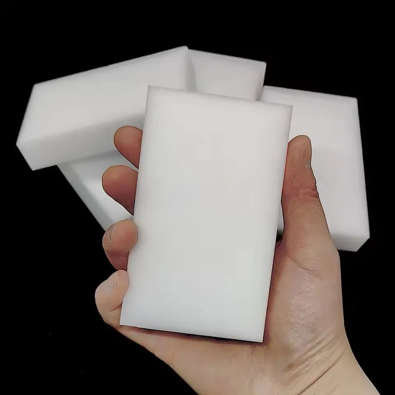 Multi-Purpose Melamine Sponge Erasers for Cleaning Kitchen Bathroom Car - Pack of 5/50