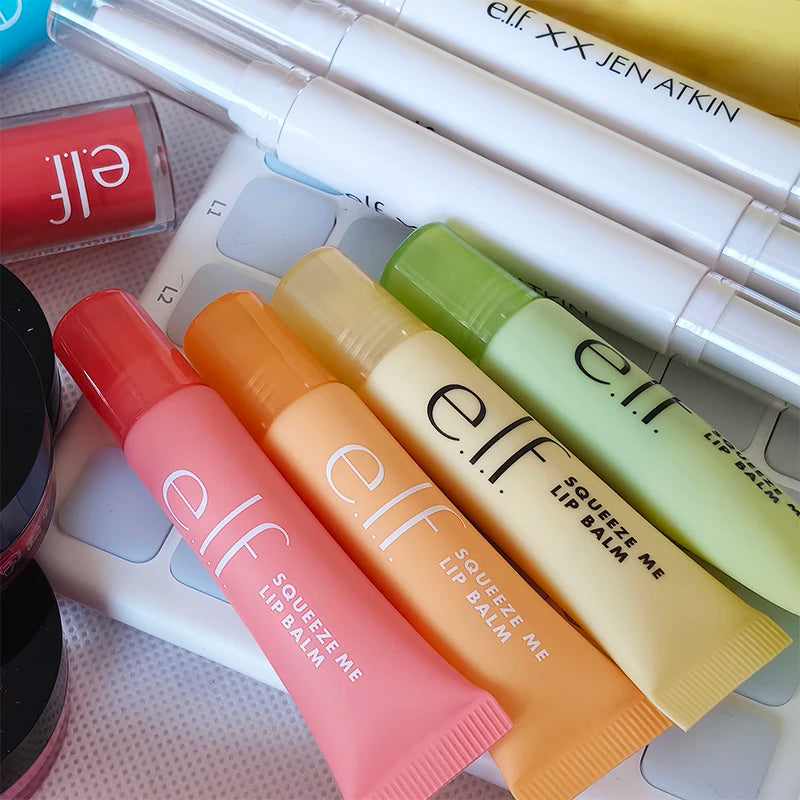 Fruit Flavor Lip Gloss Duo Set - Moisturizing Lip Balm & Gloss Assortment