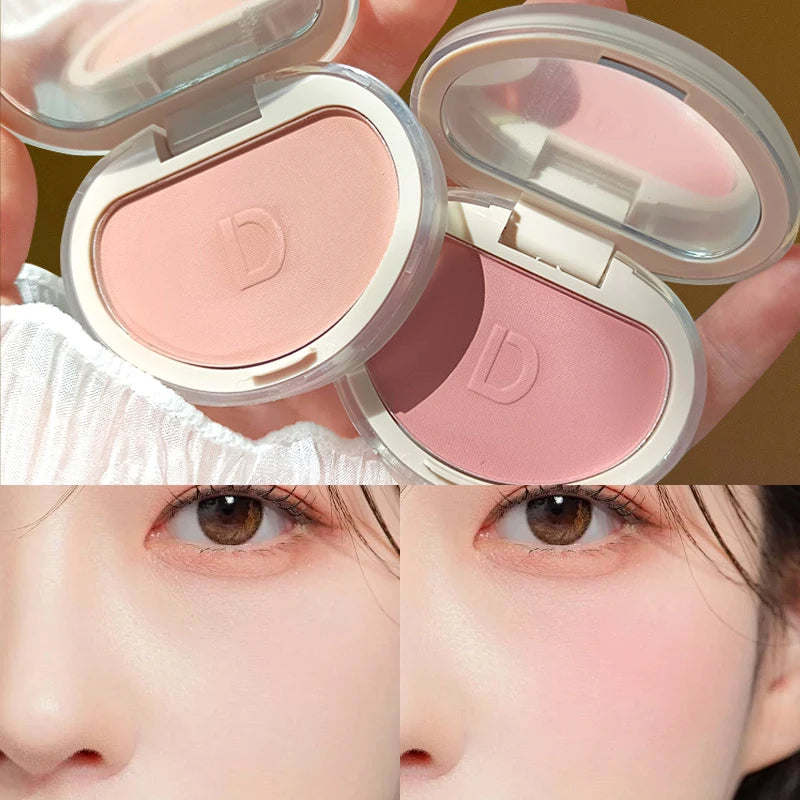 Monochrome Honey Powder Blusher - Natural Brightening High Gloss Makeup