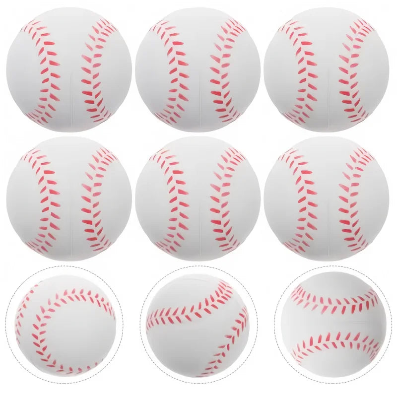 12pcs Soft Sponge Baseball Balls for Kids Outdoor Indoor Sports Practice & Training