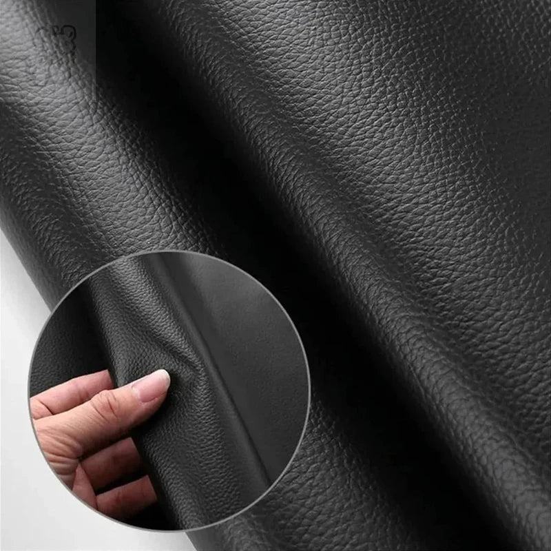 Heavy Duty Waterproof PU Leather Work Apron for Kitchen, Butchery & Workshop