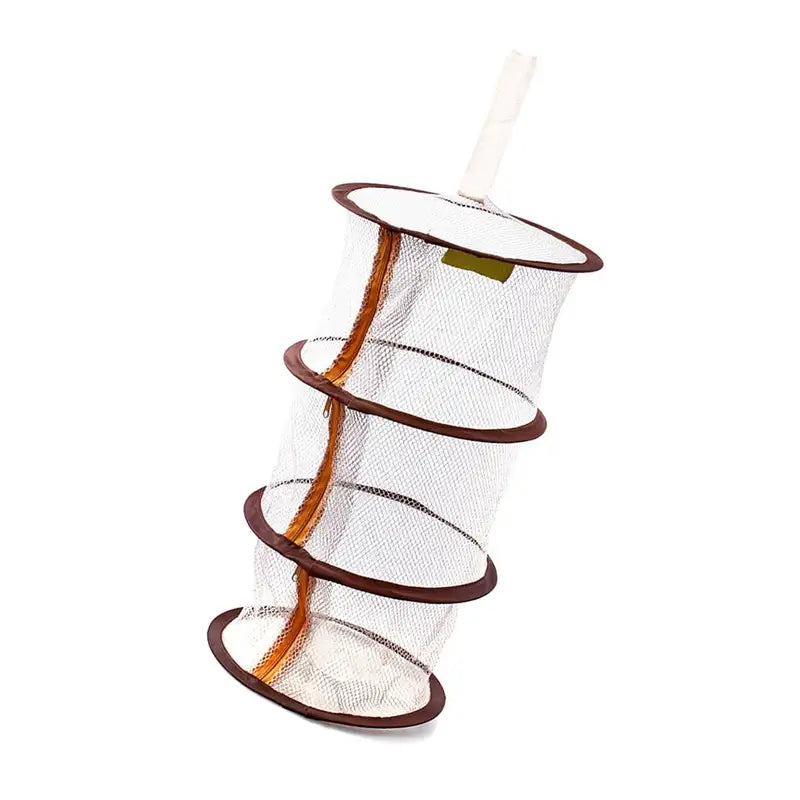 Zipper Bra Drying Basket 3-Layer Mesh Hanging Drying Rack for Lingerie