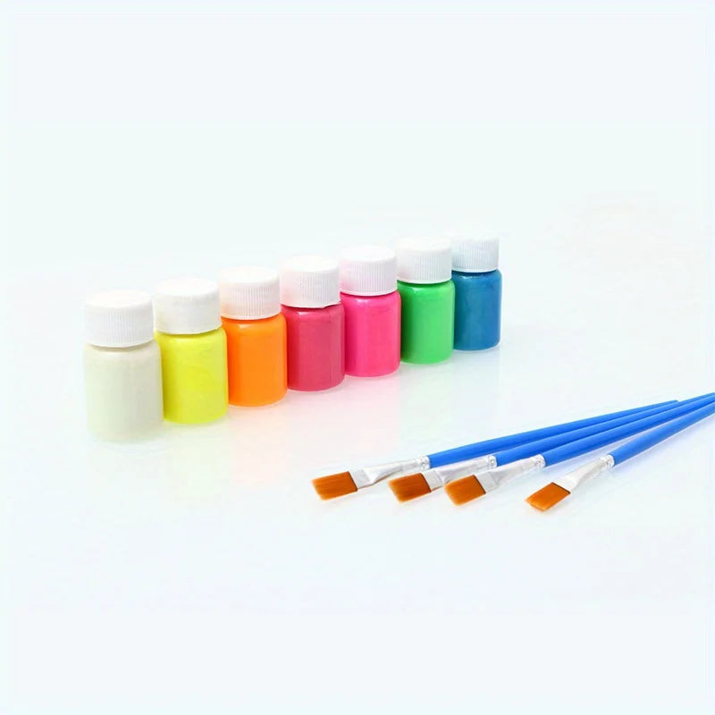 Glow In The Dark Paint Self-Luminous Phosphorescent Wall & Body Painting - Multiple Colors