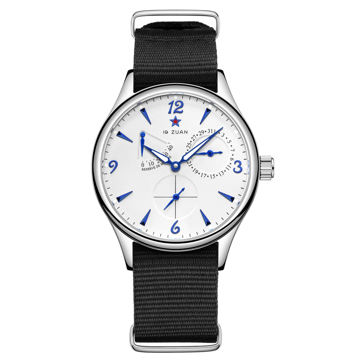 Men's Pilot Watch 40mm Automatic Mechanical Water Resistant 50m - Retro Style