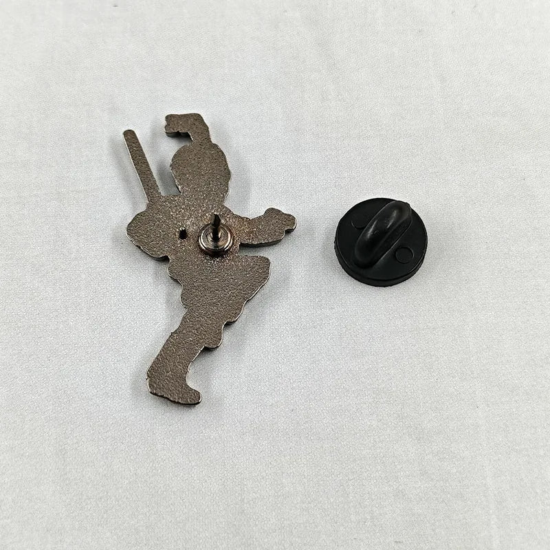 Music Band Logo Brooch - Rock Style Metal Badge for Accessories