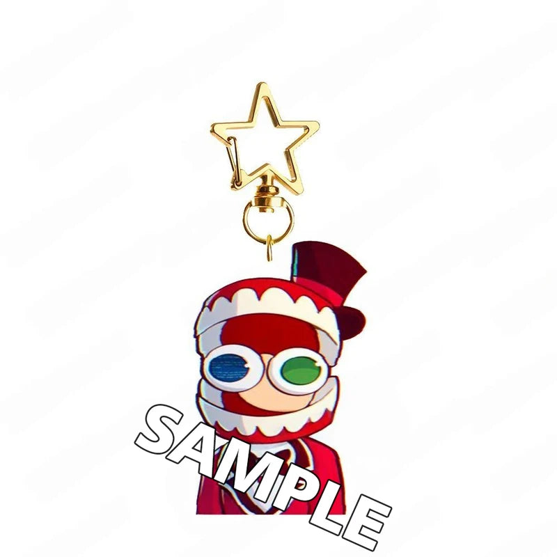 Anime Acrylic Keychain 5cm Backpack Pendant Cartoon Festival Gift