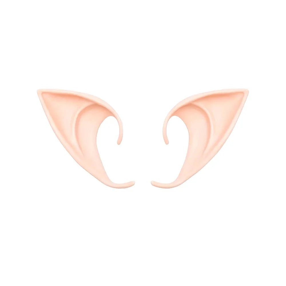 Halloween Elf Ears Latex Cosplay Costume Accessories for Fairy and Angel