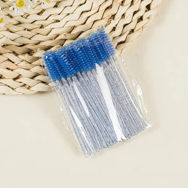 Crystal Eyelash Brush Combs Set - Professional Makeup Tool for Eyelashes