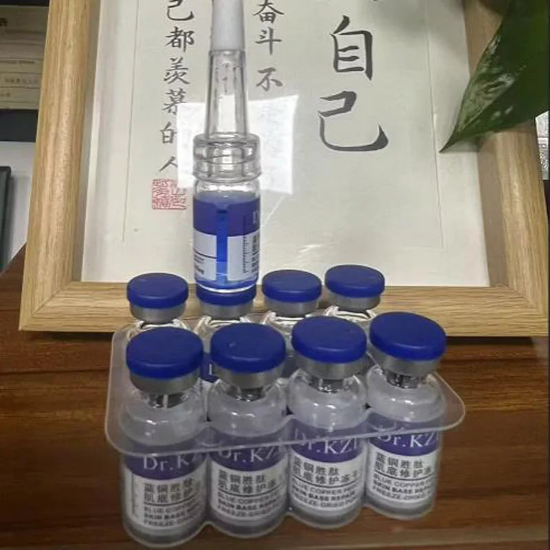 Powerful Skin Repair Face Serum with GHK-CU Copper Peptide for Skin Regeneration