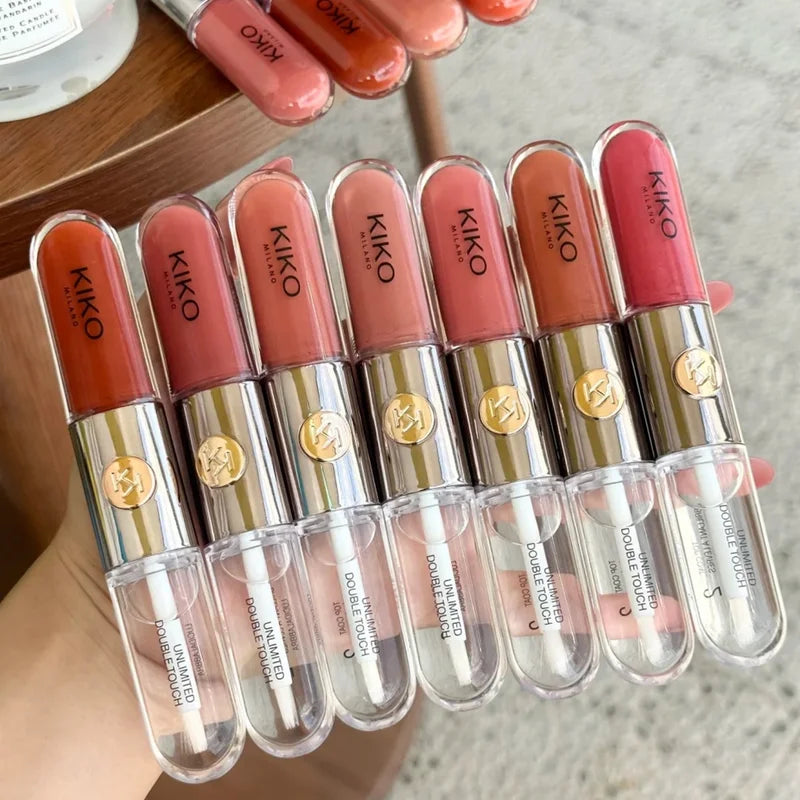 Long Lasting Lip Gloss 16H Waterproof & Kiss-Proof Nude Lip Makeup