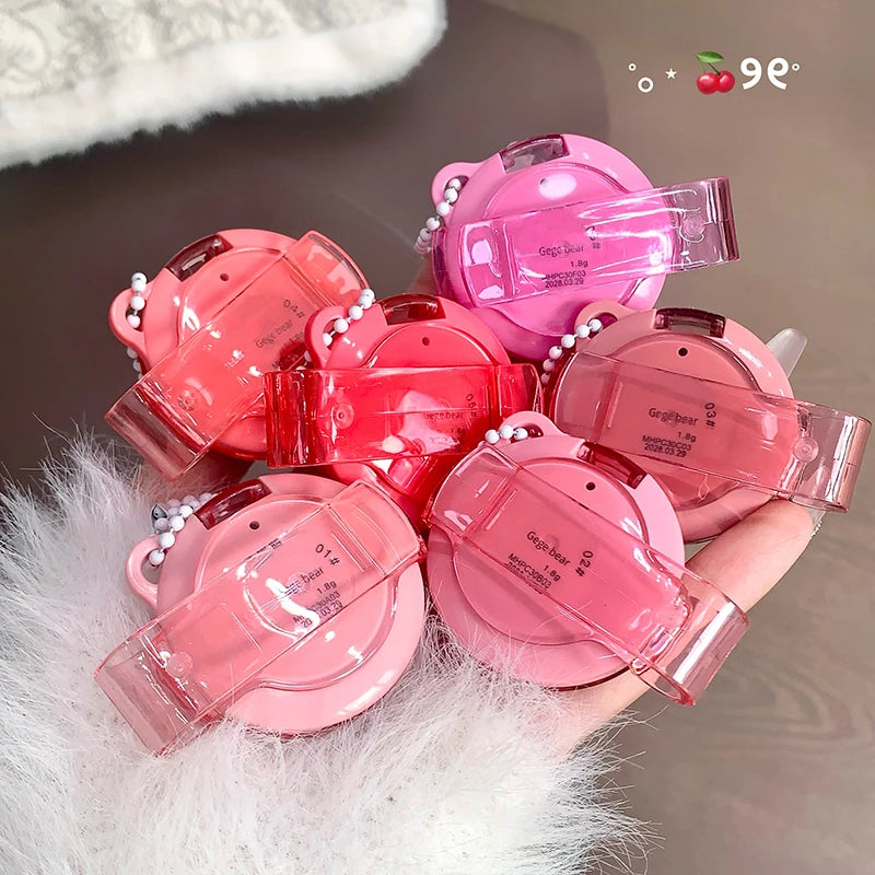Multi-Use Lip & Cheek Cream Blush - Matte Lipstick & Rouge Makeup