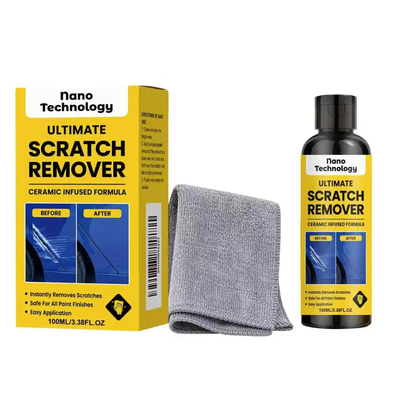 Car Scratch Repair Wax 100ml for Light Scratches & Oxidation - Polish & Restore Paint Shine