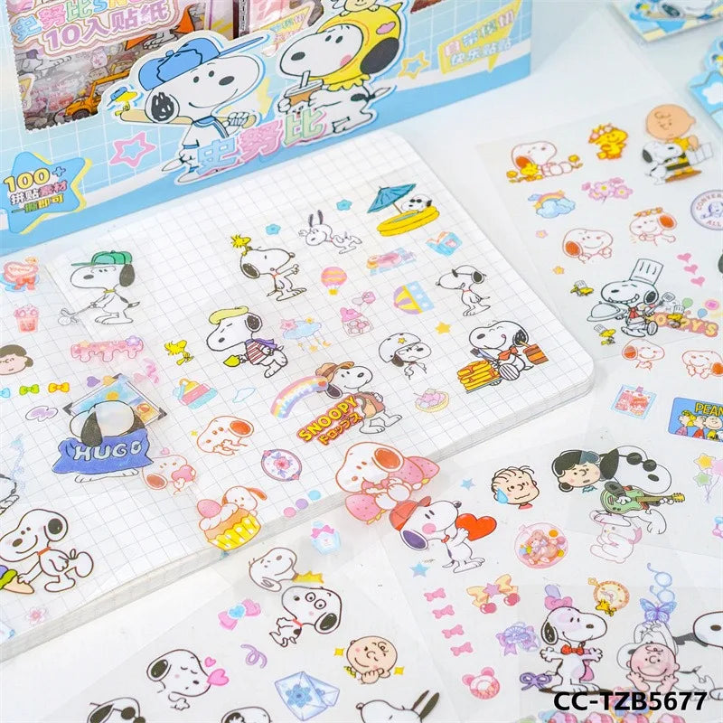 Cute Cartoon Sticker Set for Kids Boys Girls - Toy Decoration & Planner Accessory