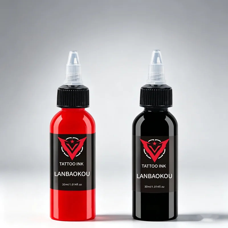 2pcs 30ml Tattoo Ink Pigment Set for Body Art Professional Tattoo Supplies