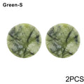 Reusable Jade Stone Eyelash Extension Glue Pad Holder Makeup Tool with Color Variants