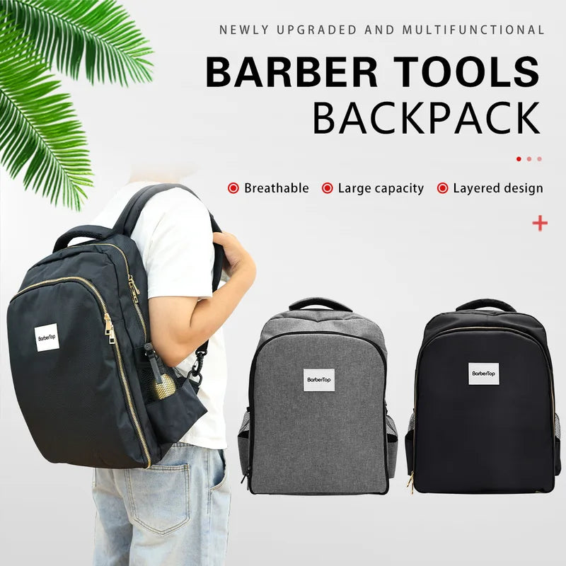 Multifunctional Barber Backpack for Hairdressing Tools Large Capacity Storage Bag
