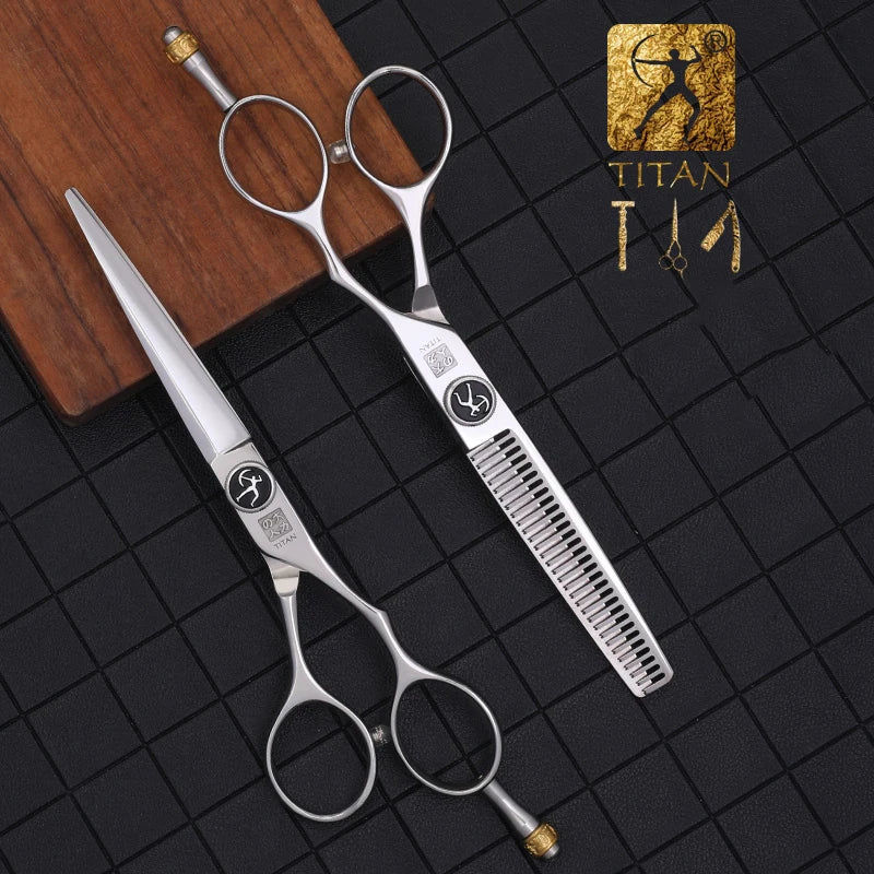 Professional Hair Scissors & Thinning Shears 5.5 & 6.0 Inch Barber Styling Tools