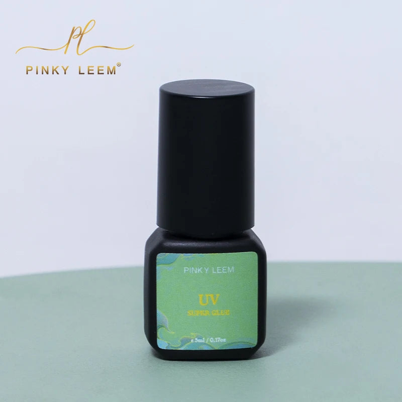 LED Eyelash Adhesive with UV Light and Transparent Lash Glue - 0.5s Drying