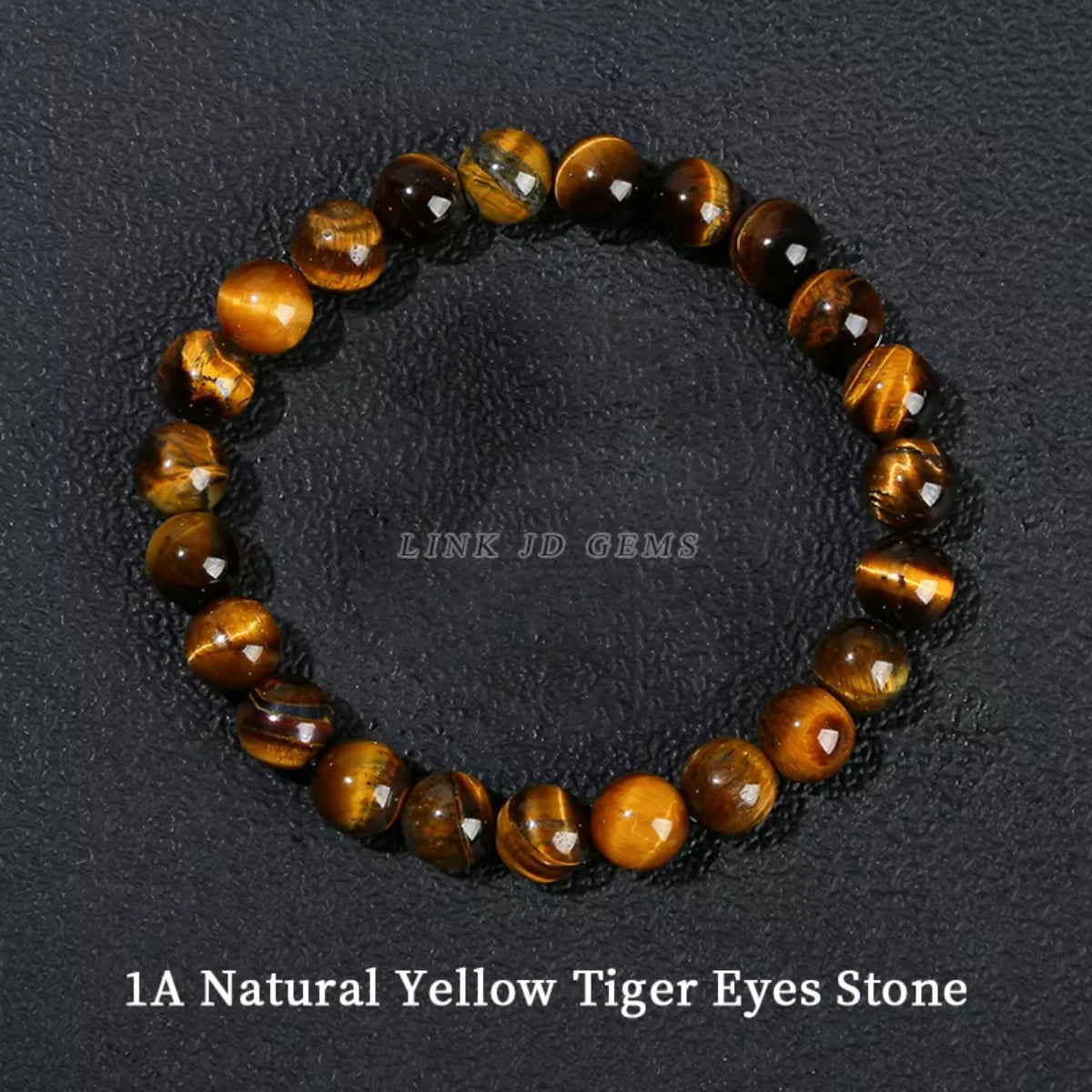 Natural Stone Bead Bracelet for Women & Men - Healing Jewelry Gift