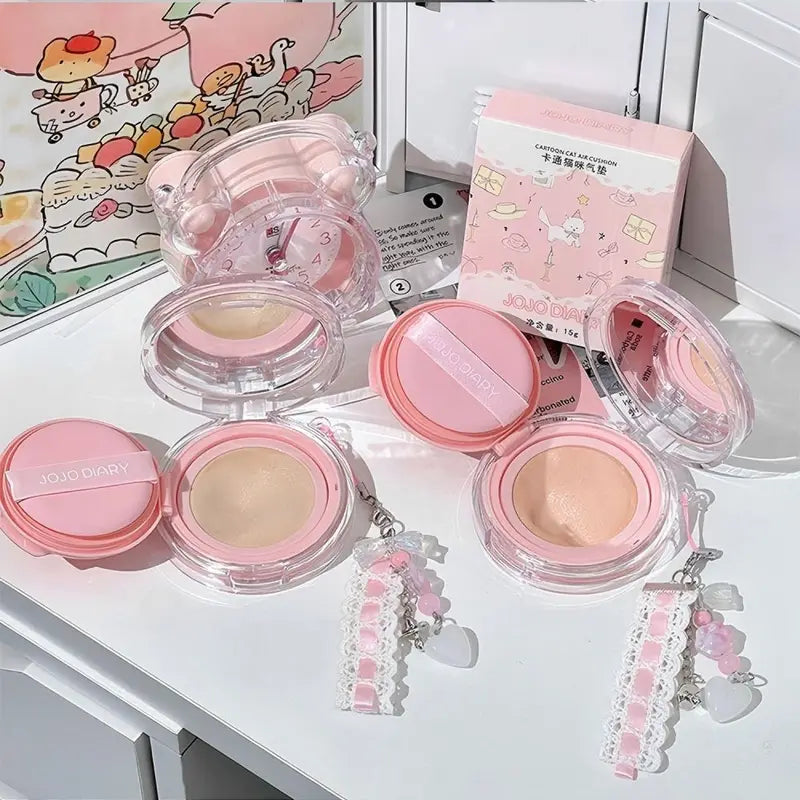 Moisturizing Air Cushion BB Cream with Oil Control & Brightening - Light Shade